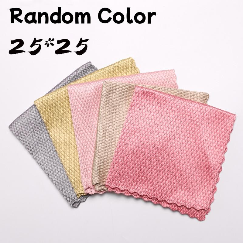 

Полотенце для мытья стекол без следов, впитывающее полотенце для посуды, кухонная тряпка, полотенце для чистки кухни, кухонные принадлежности 5 pcs