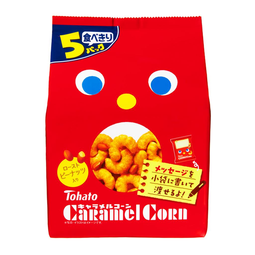 Tohato 5P Caramel Corn 95g X 12 Bags