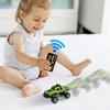 Rc Truck, Rc Semi Truck With Trailer, Rc Truck 1/64 Scale Alloy, 2025 New Rc Truck, 2.4ghz Remote Control, For Kids Gifts
