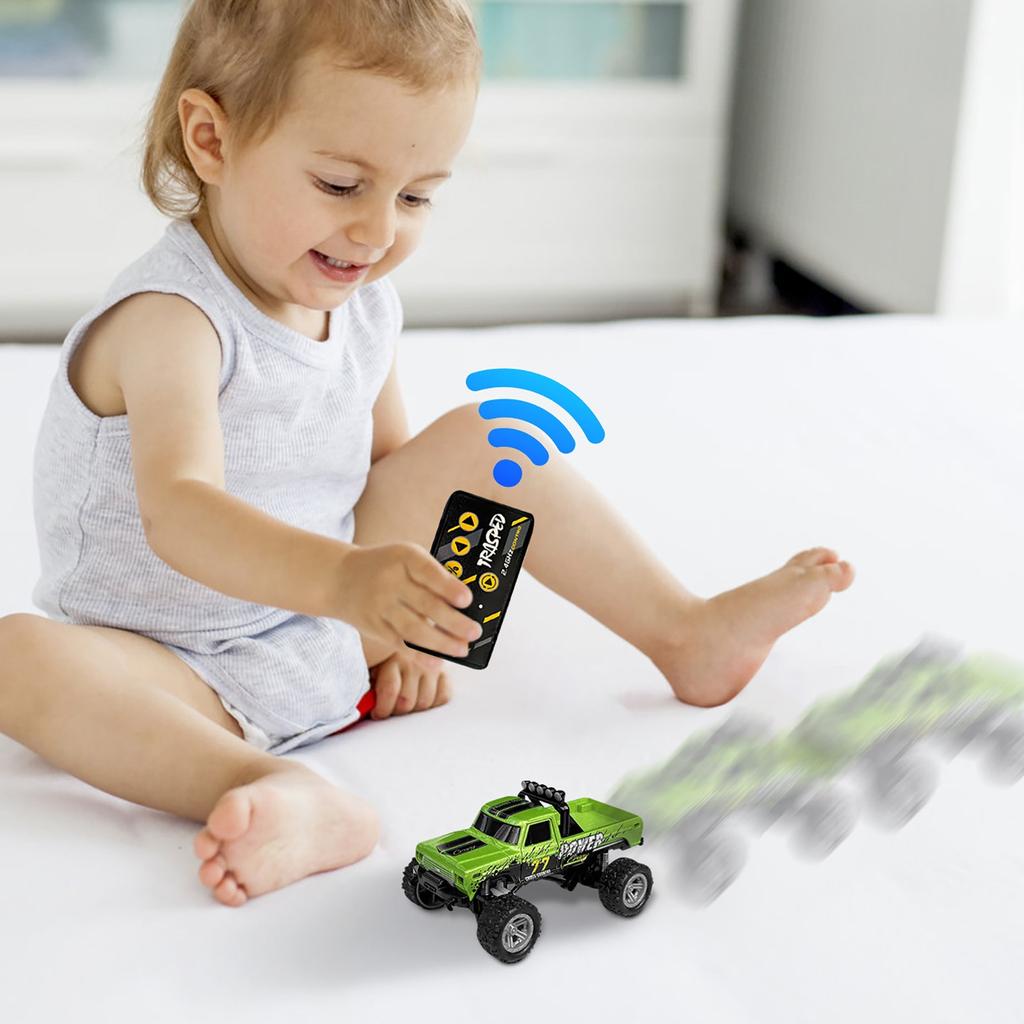 Rc Truck, Rc Semi Truck With Trailer, Rc Truck 1/64 Scale Alloy, 2025 New Rc Truck, 2.4ghz Remote Control, For Kids Gifts
