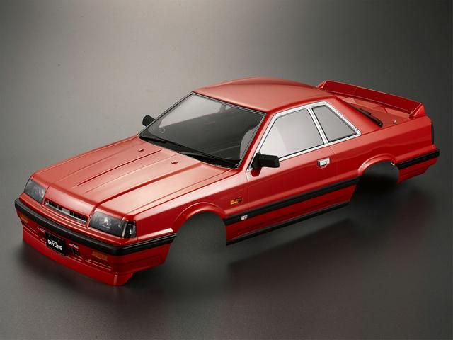 

48677 Killerbody 1/10 RC Touring Car PC Bodyshell Nissan R31 Finished Body Shell Case Frame With 257mm Wheelbase червоний