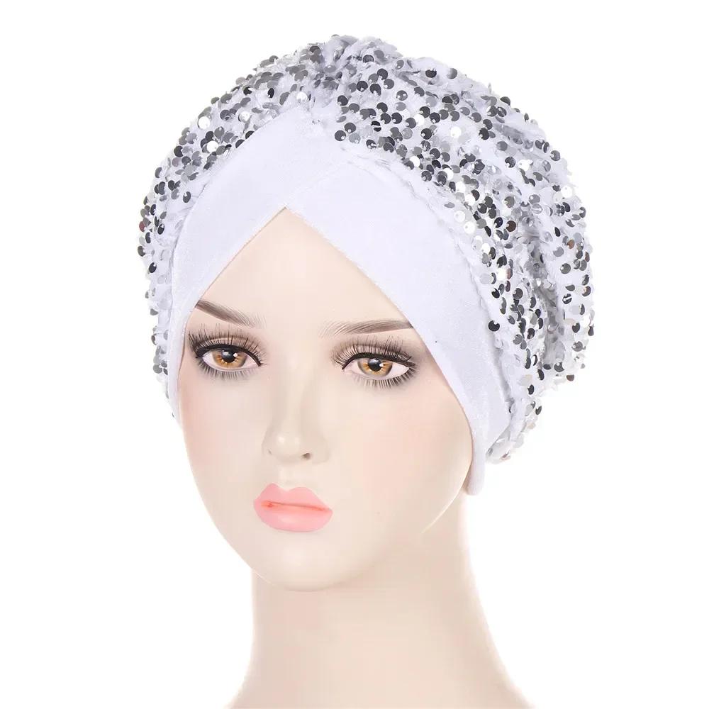 Bowknot Turban Indian Women Muslim Hijab Stretch Chemo Cap Cancer Hat Hair Loss Cover Head Scarf Wrap Beanies Bonnet Headwear