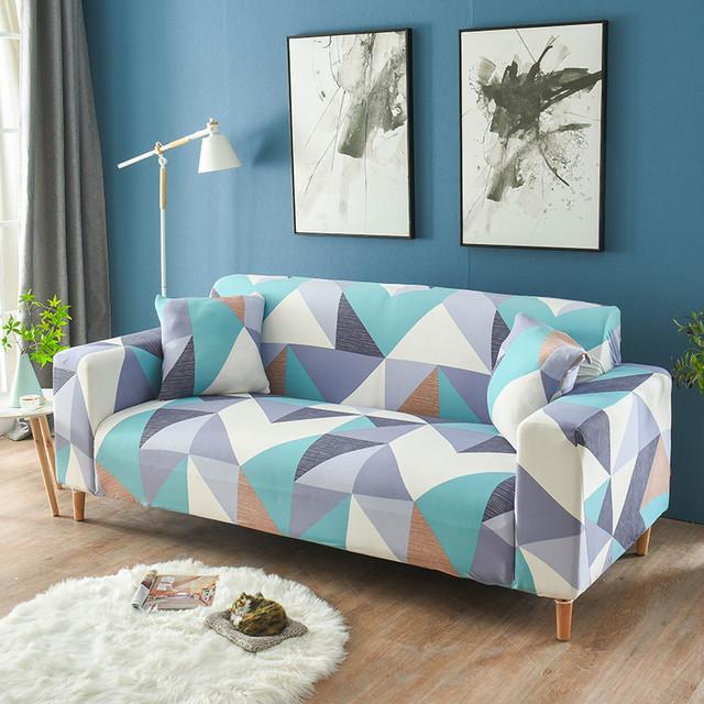Elastic Sofa Cover For Living Room Non -Slip Stretch Couch Slipcover Couch Cover Sofa Cover Floral Universal Spandex Case for Home