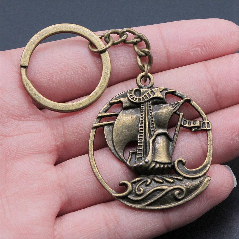 28mm Key Ring Travel Car Kids' Jewelry Materials QY053