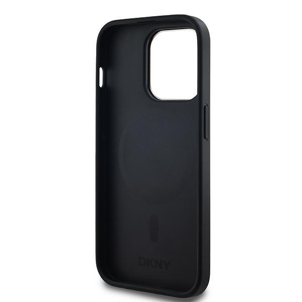Dkny Dkhmp14Xpcpvslk Iphone 14 Pro Max6.7 Czarny/Black Hardcase Leather Checkered Mono Pattern Magsafe