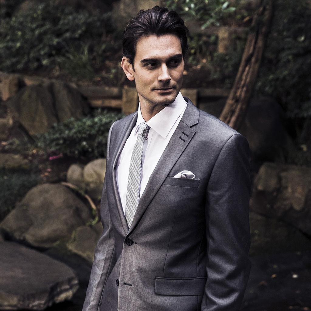 Necktie Victory Nishijin Woven Tie Saxophone Blue Sword Width 7cm Length 142cm [Fortuna Tokyo] 11. Men's FT-T11