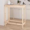 Bar Table 100x50x110 Cm Solid Wood Pine