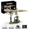Motorized Dinosaur Building Blocks Jurassic DIY Model STEM Educational Construction Toy Boys Kids Birthday Xmas Gift