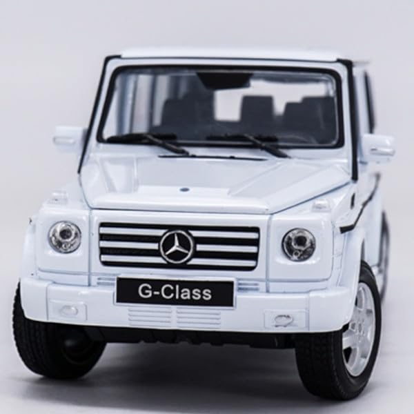 WELLY scale White Diecast Model Finished 24012W WT 1/24 Mercedes-Benz G-Class / Car, Product,