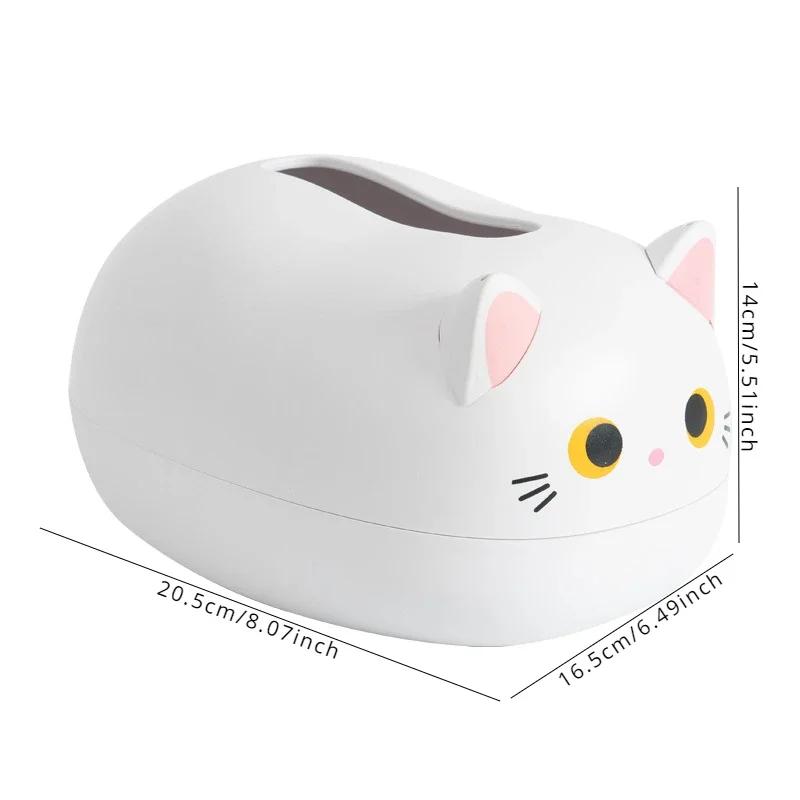 Creative Cartoon Cute Minimalist Multifunctional Storage Ornaments Tissue Box Paper Drawer Home Restaurant Living Room