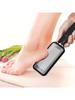 1/2pcs Stainless steel foot file, foot scrubber, foot file to remove calluses and dead skin, a must-have foot file