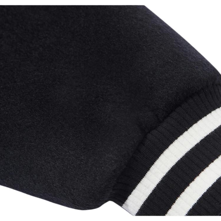 Li Ning X Pleasures Collaboration Letter Stripe Single-Breasted Jacket Women Jackets Black AJDT754-2