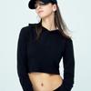 ATTENTIONROW FOR WOMEN 22FW01WY01 Big Flower Logo Embroidered Ball Cap (Black)