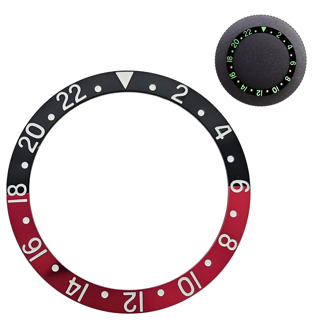 38mm Watch Ring High Quality Ceramic Bezel Insert for 40mm Watch Case Accessories Inner Diameter 30.5mm