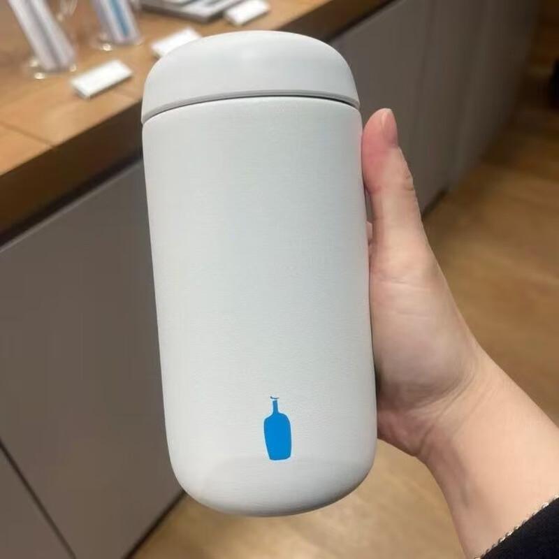 MOZHOU 400mL Ceramic Lined Insulated Coffee Mug