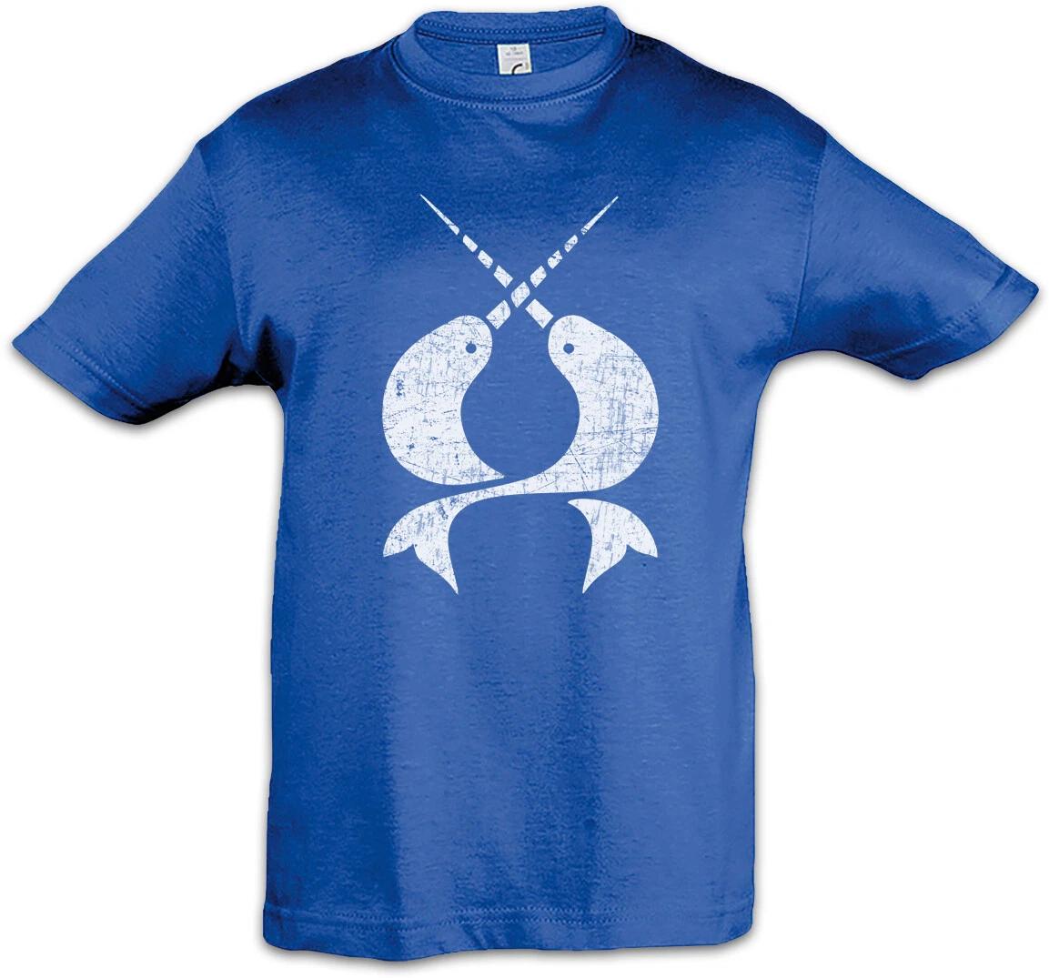 Narwhal Territory Kids Boys kids boys T-Shirt Into The Realm Badlands Sign Logo Narwhal 100