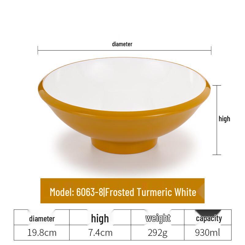 

Melamine Imitation Porcelain Noodle Bowl