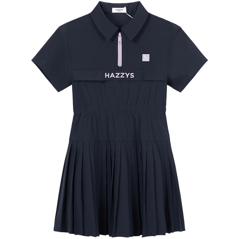 HAZZYS Girls  Quick-Dry Pleated Summer Dress 165