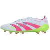 Predator Elite 25 Comfortable Versatile Non-Slip Durable Soccer Shoes Unisex Soccer Shoes White Pink JQ0905