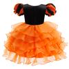 New Halloween Party Children's Gift Princess Dresses Middle and Large Children's Cake Dress Children's Dress Cosplay Performance Costumes 638
