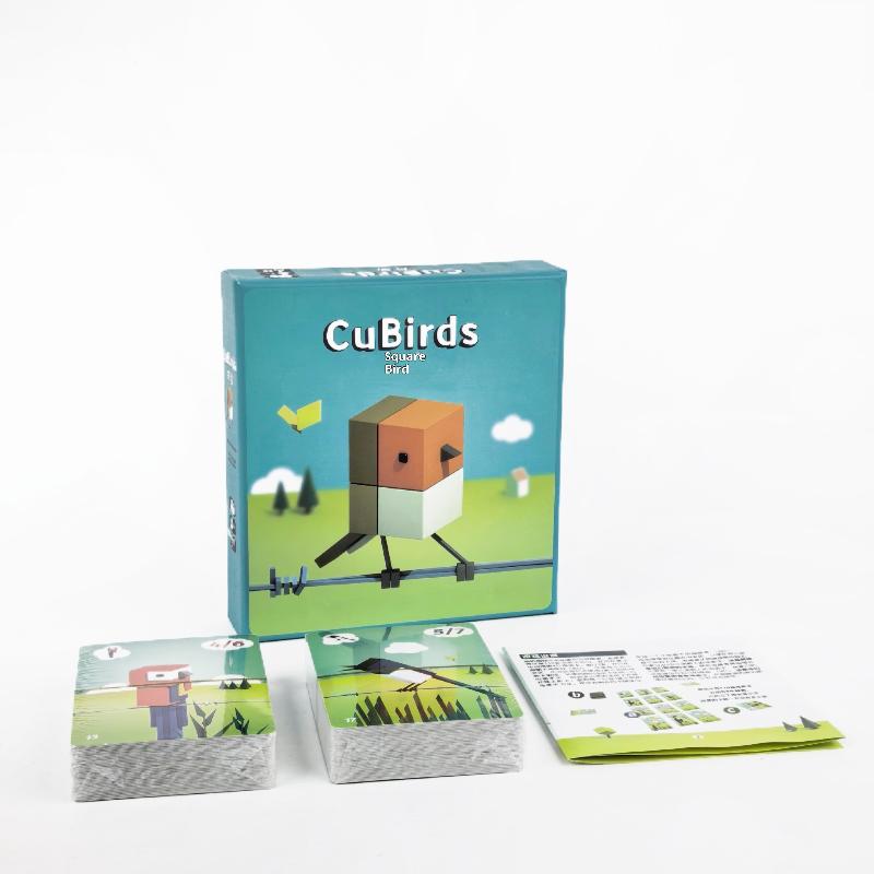 1 Set Schattig Strategie Vrije Tijd Party Kaartspel Cubirds Bordspel Voor Families En Vrienden Familiespel 20 Minuten