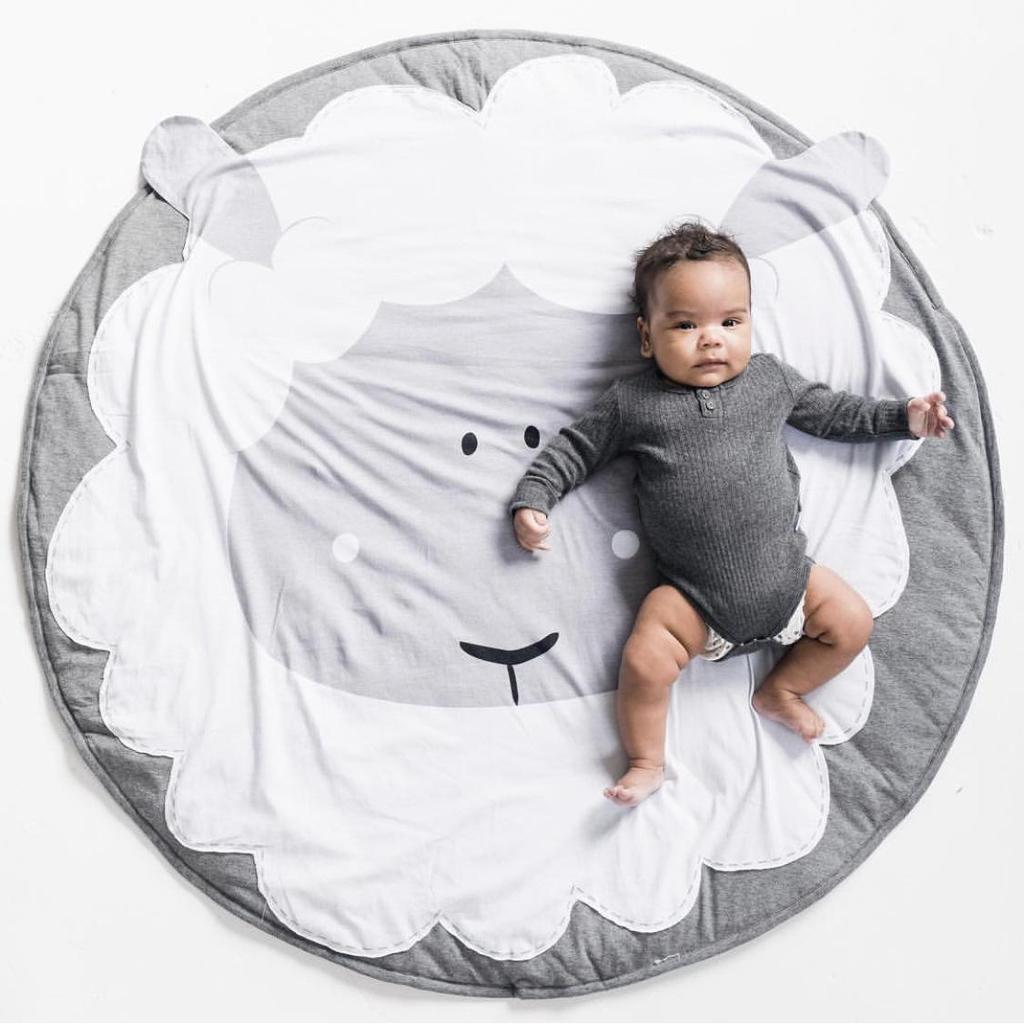 Round 3D Animal Play Mat & Baby Crawling Blanket – 21 Designs