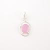 Rose Chalcedony Gemstone 925 Sterling Silver Jewelry Handmade Pendant For Gift PP-6-13