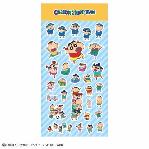 Toshin Pack Crayon Shin-chan Pukupuku Stickers (Kasukabe Defense Force) KS-SE022