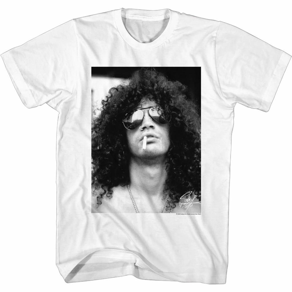 New 2026 Slash Skull Guitar Snake Graphic Black Cotton Unisex TShirt Summer Y2k Hiphop Style Unisexs Short Sleeve Tshirt