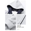 Paul Frank Men's Colorblock Hooded Cardigan Sweatshirt