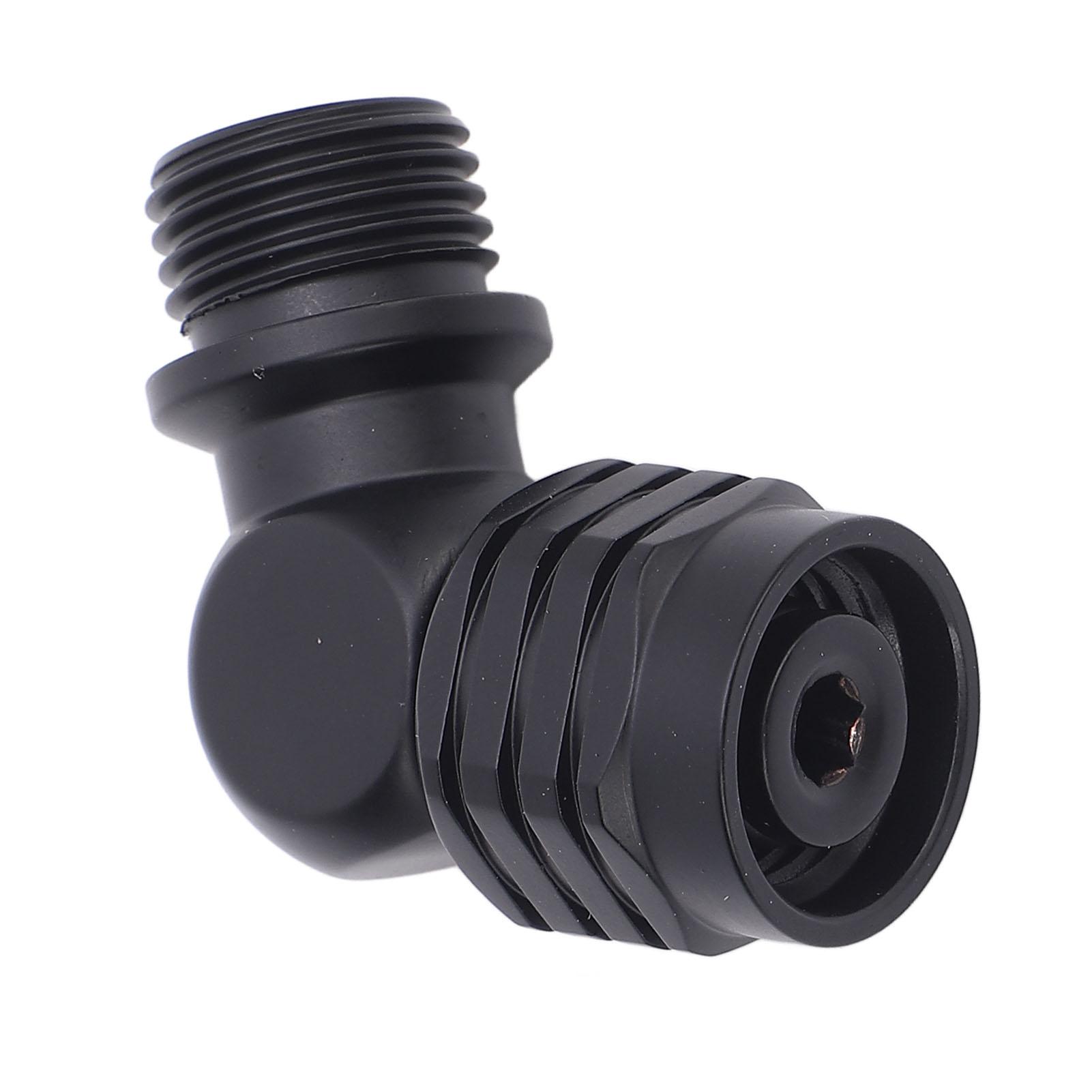 

Diving Regulator Connector 110 Degree Angle Stainless Steel Rotating Adapter for Second Stage Regulator