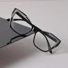 Minimalist Trendy Transparent Glasses Retro Cat Eye Frame Eyeglass Women Men Retro Clear Lens Frame Glasses Oculos