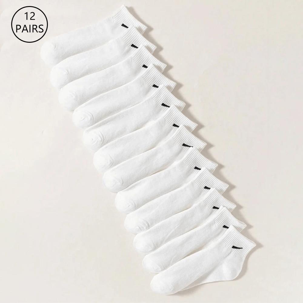 7/10/12 Paar Damen Herren Sportstyle Knöchelsocken Trendig Bequem Geruchshemmend Schweißabsorbierend Atmungsaktiv Liebhaber Freizeit Socke