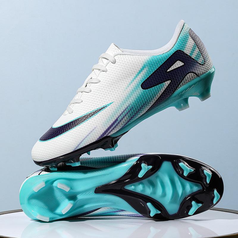 New thorn 15 high-top football shoes men's adult flat long nails broken nails training sports shoes