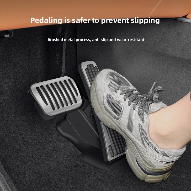 Pedal Aluminum Alloy Rest Non-slip for BYD Sealion 7 Sea Lion 2024 Special Car Pedal Car Interior Modification Accessories