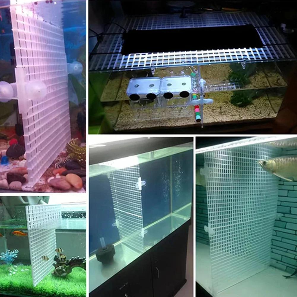 Filter Bottom Tray Plastic Plate Aquarium Divider Isolation Board Partition Fish Tank Separator for Mixed Breed