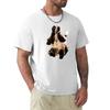 Cocker Spaniel On a Merry Dog Walk T-Shirt Plus Size Tops Funnys Men's T-shirt