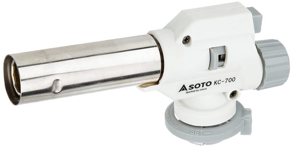 Shinfuji Burner SOTO Aburi Master CB KC-700 (Cylinder Sold Separately) White