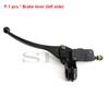 Citycoco Electric Bicycle Electric Scooter Front and Rear Brake Assembly Brake Handle Disc Brake Applicable For Harley China