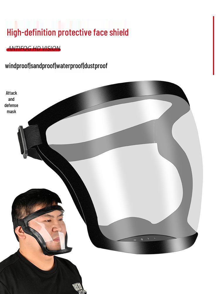 

CS Tactical Mask & Goggles: Breathable, HD Vision, Anti-Fog, All-Weather & Dust Protection for Archery & Live Battle