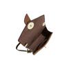 MICHAEL KORS Greenwich chain element letter LOGO flap cow leather envelope bag crossbody bag shoulder bag small size women's brown