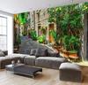 European 3d Wallpaper Town Street Mural Modern Spatial Expansion Living Room Backdrop Wall Mural Decor