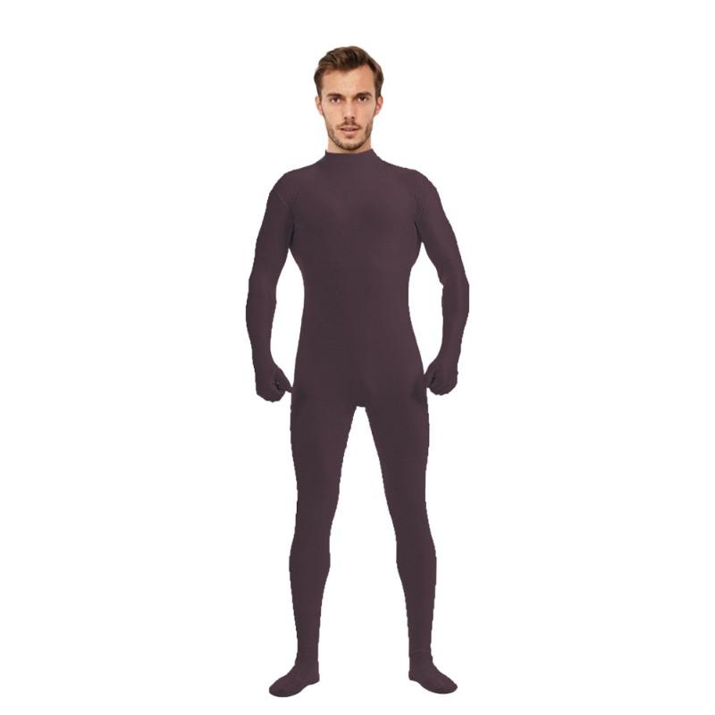 

Хит продаж облегающий комбинезон с полупакетом из двух частей однотонная одежда одежда для танцевальных сценических выступлений 190