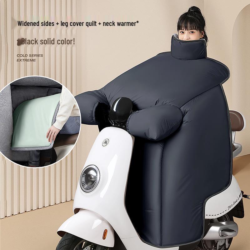 Universell Elfordon Vindruta Vindsäker Vaddering - Fleecefodrad för Vinter och Alla Säsonger