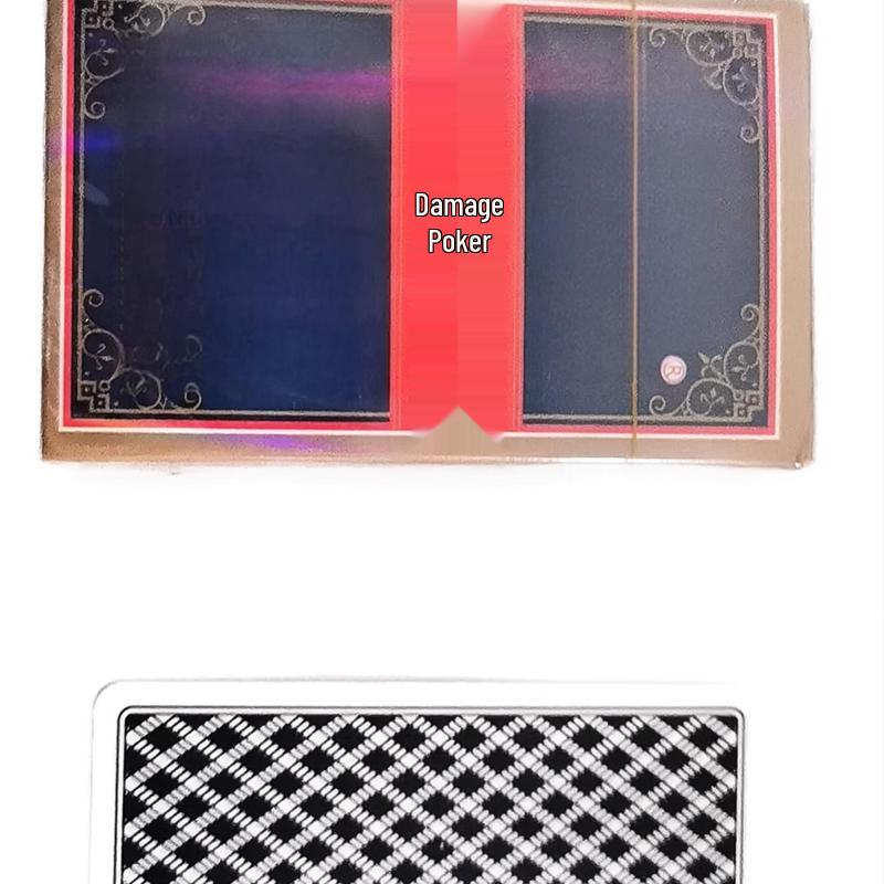 Brangdy Guan Dan Plastic Playing Cards - Blue (2 Decks)
