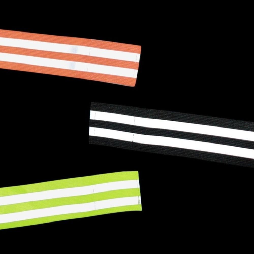 6Pcs Elastic Reflective Bands Warning Wrist  Ankle Straps  Night Walking