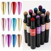 12 kolorów Air Cushion Nail Powder Pen Holograficzny proszek do paznokci z efektem lustrzanym