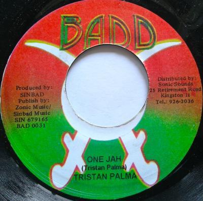 

7inch Record TRISTAN PALMER - One Jah BAD0031 Badd Jamaica Reggae, Ska & Dub Used