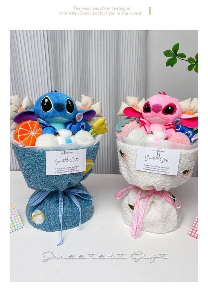 Kirby Plush Bouquet - Cute Gift for Birthday, Christmas, Girlfriend, or Best Friend