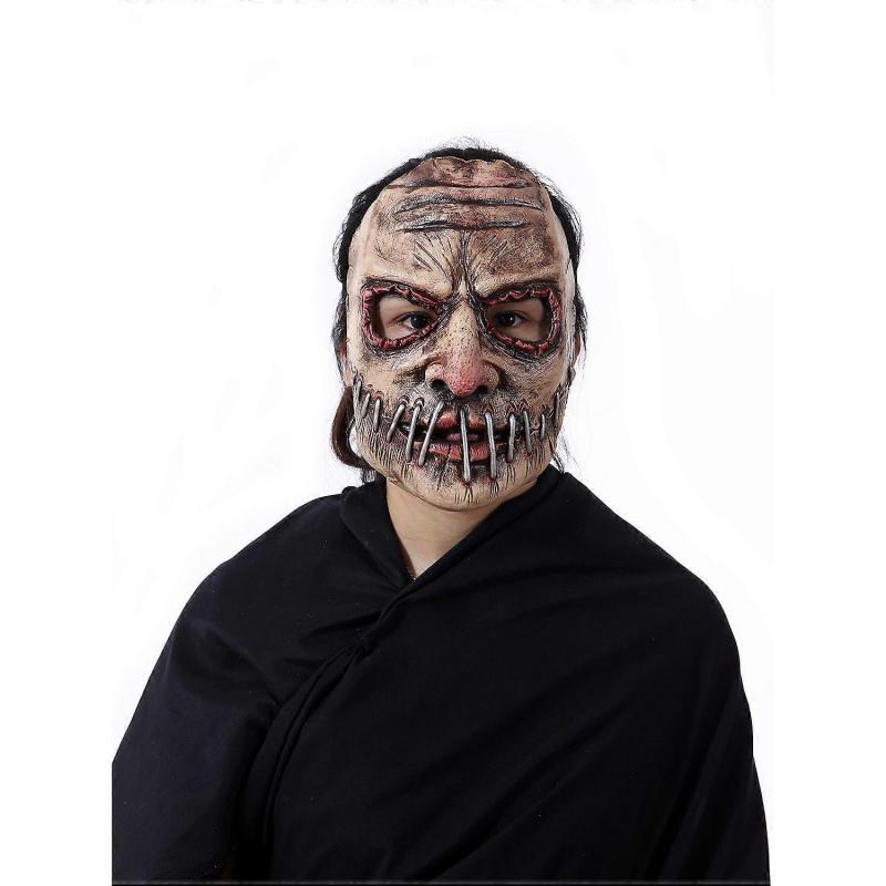Halloween Party Big Mouth Nail Terror Mask Latex Ghost Festival Soft Simulation Headset